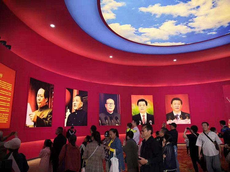 其林貝爾的產品出現在中華人民共和國成立70周年大型成就展中